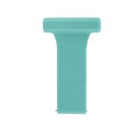 ACOLY Watch Clip Strap Buckle, for Smart Watch 20mm Silicone Strap Brooch Band for Nurse Midwive Doctor Healthcare（Green）