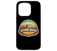Aconcagua Summit Club Mountain Peak Climber Climbing Hiking Case for iPhone 15 Pro