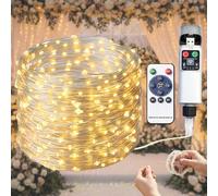 ACONDE Outdoor Fairy Lights with Reel: 2 min Quick Tidy