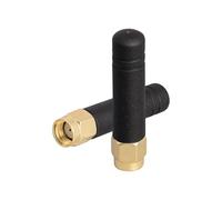 ACONRFTOL 2.4GHz 5.8GHz Mini Antenna WiFi 2dBi RP SMA Male Dual Band Mini WiFi Antenna PC Card Bluetooth for Wireless Network Card Wireless Router Booster PCI IP Camera 2PCS