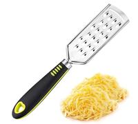 Acooruiteng Stainless Steel 4-in-1 Grater - Cheese, Vegetable, Zester & Coconut Grater with Handle