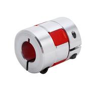 Acoplamiento de eje de ciruela Acoplador de Motor de aluminio de alta resistencia, Flexible y duradero para codificador de Motor paso a paso CNC, Plataforma de máquina de