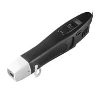 ACOPTON Mini Heat Gun, LCD Display, Temperature Range 150℃~450℃, 350W Fast Heat Handheld Hot Air Gun, Overload Protection, for DIY Craft Embossing Shrink Wrapping Drying Paint (Black)