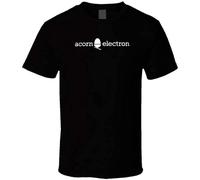 Acorn Electron 3 Crew Neck Unisex Short Sleeve T-Shirt L Black