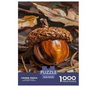 Acorn Jigsaw Puzzles Puzzle for Adults Kids. 1000 Piece Interesting Great Gifts Challenge Toy Educational Game Home Decoration for Educational Games Gifts 70x50cm/1000pcs