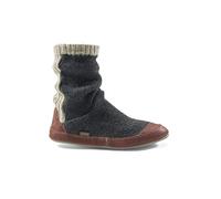 Acorn Men's Slouch Boot Slipper, Charcoal Ragg Wool, Medium/9-10 B US