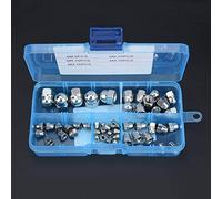 Acorn Nut, 50pcs M3/M4/M5/M6/M8 Acorn Nut Kit Stainless Steel Dome Head Cap Hex Nuts