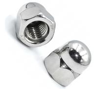 Acorn Nuts Dome Stainless Steel Hex Cap Domed Nuts Rust Resistant Hexagon Nut Caps DIN 1587 A2 Pack of: 20 Size: M10