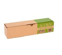 ACORN NW33002 402573 Bin Liner, Clear and Printed Green (Pack of 50)