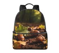 Acorn Oak Leaf Backpack-Lightweight Travel Daypack with Laptop Sleeve