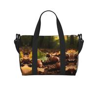 Acorn Oak Leaf Travel Duffle Bag-Lightweight Carry On Weekender for Men Women, Waterproof Overnight Bag for Gym Weekend Trips
