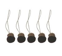 Acorn Ornament - 5 Pieces Tree Fëlt Acorn Pendant, Felt Balls | Home Decor - Suitable for Autumn Thanksgiving Cloak Wall Home Decoration