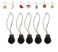 Acorn Ornament - 5 Pieces Tree Fëlt Acorn Pendant, Felt Balls | Home Decor - Suitable for Autumn Thanksgiving Cloak Wall Home Decoration