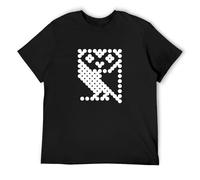 Acorn Owl T-Shirt Model B Microcomputer BBC Micro Tee Black M