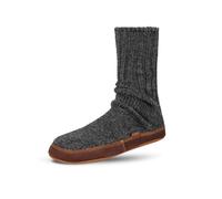 Acorn Unisex Original Slipper Socks, Charcoal Ragg Wool, 9/10 UK