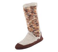 Acorn Women's Slouch Boot Slipper, Sunset Cable Knit, X-Large