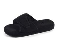 Acorn Women's Spa II Slide Slipper, Black, Medium/6.5-7.5 M US
