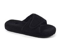 Acorn Women's Spa II Slide Slipper, Black, X-Large/9.5-10.5 M US