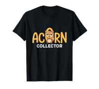 Acorns Collector Keep Calm Gather Acorns Value Graphic T-Shirt