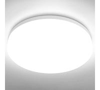 AcornSolution 12W Ceiling Lights 100W Incandescent Equivalent,1000lm, Waterproof IP54, Small, Dome, Modern Ceiling Light for Bathroom, Kitchen, Hallway, Utility Room and More