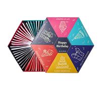 ACORUS | Birthday Gift Tea Set | Natural Fruit and Herbal Tea Gift Set of 6 Flavoured Teas in the Beautiful Tea Box | Thoughtful Birthday Present | Selection Box | 60 Bags | Herbal and Fruit