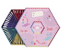 ACORUS Loveland Tea Set | Natural Assorted Hamper Box Gift Set of 6 Flavors | Beautiful Box | Surprise Your Loved Ones | Large Selection - 60 Tea Bags
