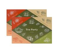 Acorus Tea Party Set 60g 40 Tea Bags Made in Lithuania Green Tea Bag Assorted Tea Variety Pack Blends Freen Tea Gift Set - Pack of 2