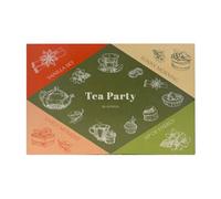 Acorus Tea Party Set 60g 40 Tea Bags Made in Lithuania Green Tea Bag Assorted Tea Variety Pack Blends Freen Tea Gift Set - Pack of 1
