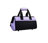 ACOSEA Purple Tool Bag, 13 Inch Wide Mouth Open Tool Organizer with 12 Storage Pockets (Purple)