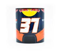 Acosta #37 2025 Mug - Motorbike Racing - Coffee & Tea - Pedro - Motorcycle - Factory Team - Art - Moto - GP - Superbikes - Red - Gift Ideas for Him & Her - Cup - Bulls - Memorablia - Office Home Decor