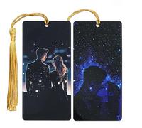 Acotar Acomaf Acrylic Bookmarks with Tassel, Set of 2Pcs, Moon Mountain Wings Bookmark for Reading Women Men, Book Accessories, Book Mark Supplies Gifts (Style 6)