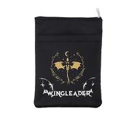 ACOTAR Book Cover Fourth Wings Inspired Book Sleeve Throne Of Glass TOG Gift Wingleader Gift SJM Reader Gift Literature Bookish Bibliophile Gift (Wingleader BM)