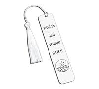 Acotar Bookmark for Women Book Lover Gifts Ideas Stupid Bookmarks for Bookish Reader Nerd Friends Adult Bookmark Reading Accessory Graduation Birthday Christmas Stocking Stuffers