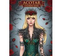 ACOTAR Coloring Book: Beautiful Portraits and Elegant Scenes