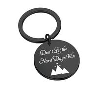 ACOTAR Inspired Gift Don’t Let The Hard Days Win ACOTAR ACOMAF ACOWAR Gift Inspirational Jewelry (Days-Win Black)