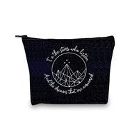 ACOTAR Inspired Gift Fantasy Novel Gift Book Lover Gift to The Stars Who Listen and The Dreams That are Answered Makeup Bag (That are Answered Bag EU)