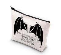 ACOTAR Makeup Bag Cassian and Nesta Gifts Whatever You Need to Throw at Me I Can Take It I Won't Break ACOTAR Merch (Whatever You UK)