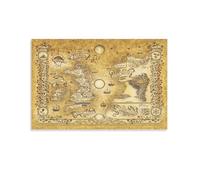 Acotar Map The Court of Thorns And Roses Art Poster For Wall Decor Canvas Wall Art For Living Room Decor 16x24inch(40x60cm)