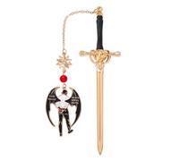ACOTAR Night Court Metal Bookmark,Bat Boy Dark Aesthetics Romantasy Reading Gift for Women, Book Lovers SJM Inspired Book Accessory (Bat boy)