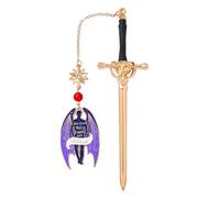 ACOTAR Night Court Metal Bookmark,Bat Boy Dark Aesthetics Romantasy Reading Gift for Women, Book Lovers SJM Inspired Book Accessory (Truth-Teller)