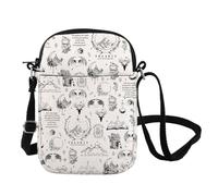 Acotar Velaris Crossbody Bag ACOTAR Merch Velaris City of Starlight Merch The Night Court Inspire Messenger Bag (Velaris CB UK)