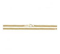 Acotis Gold Jewellery 9ct Gold Square Franco Chain CH496 - Size 20