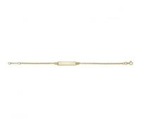 Acotis Gold Jewellery 9ct Yellow Gold Babies ID Bracelet BR059