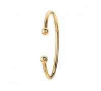 Acotis Gold Jewellery 9ct Yellow Gold Babies Torc Bangle BN129 - Polished Quality |