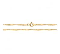 Acotis Gold Jewellery 9ct Yellow Gold Hollow Chain - Lightweight & Elegant - Size 16