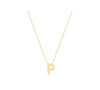 Acotis Gold Jewellery 9ct Yellow Gold Initial Necklace NK435/P - Premium Finish |