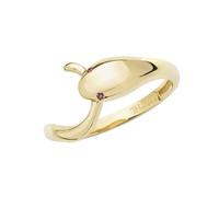 Acotis Gold Jewellery 9ct Yellow Gold Ladies Snake Ring RN914 - Signature Edition | - Size J