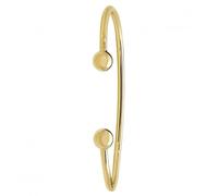 Acotis Gold Jewellery 9ct Yellow Gold Ladies Torc Bangle BN118 - Polished Quality |