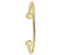 Acotis Gold Jewellery 9CT Yellow Gold Men's Solid Torc Bangle BN114N - Signature