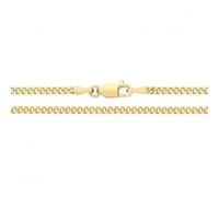Acotis Gold Jewellery 9ct Yellow Gold Solid Curb Chain CH279 - Contemporary Appeal | - Size 18
